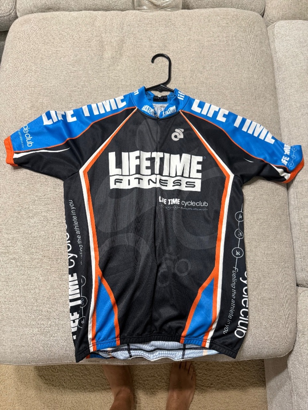 Champion systems lifetime fitness cycling jersey large
